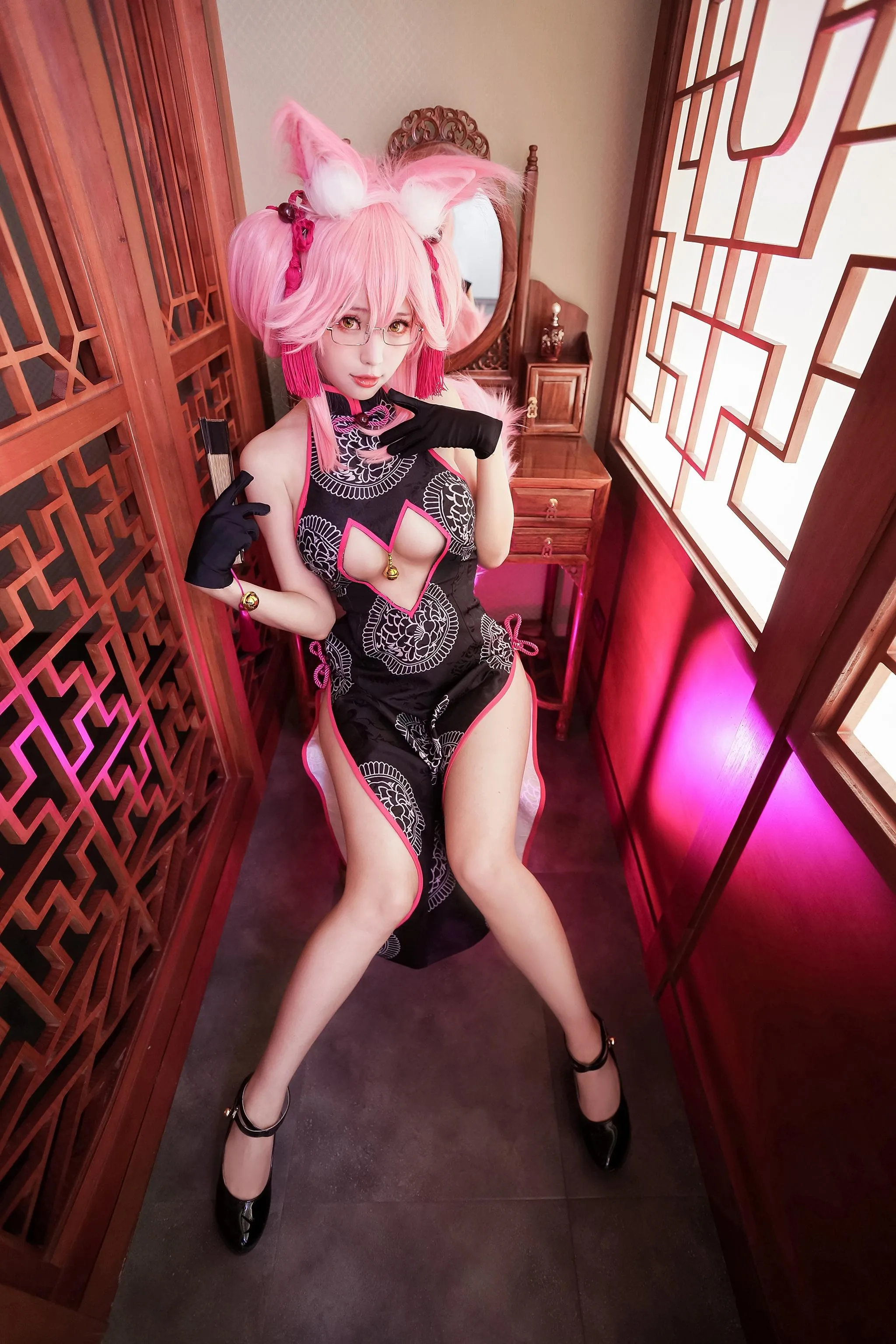 ElyEE子 – NO.44 玉藻前-旗袍 [33P]插图2